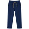 Kinderbroek met trekkoord 140 marineblauw