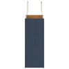 vidaXL Papieren zakken 50 st met hengsels 21x11x28 cm blauw