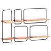 vidaXL Wandplanken 5 stuks massief acaciahout