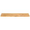 vidaXL Tafelblad met natuurlijke rand 120x20x3,8 cm massief mangohout