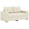 vidaXL Loveseat Bank Linnen 160x77x82 cm