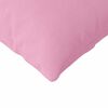 vidaXL Sofa Kussens 2 stuks Roze 120 x 40 cm Stof