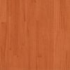 vidaXL Hondenbed Wasbruin 65,5 x 50,5 x 28 cm Massief grenenhout
