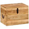vidaXL Opbergbox 39x28x31 cm massief mangohout