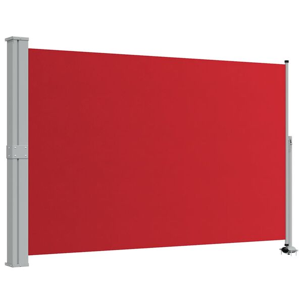 vidaXL Tuinscherm uittrekbaar 160x300 cm rood