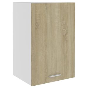vidaXL Bovenkast Lyon 39,5x31x60 cm bewerkt hout sonoma eikenkleurig