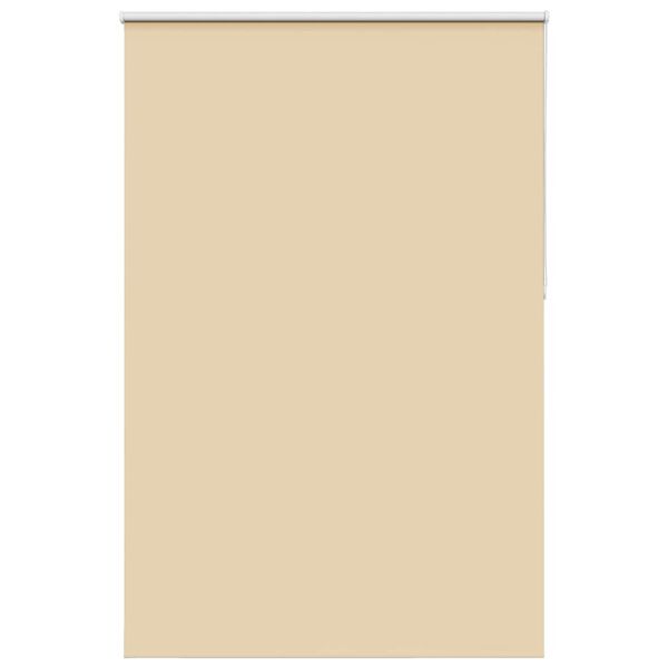 vidaXL Rolgordijn verduisterend 150x230 cm stofbreedte 146,6 cm beige