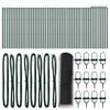 vidaXL Grond Fix Gelast Draadhek 100 x 0,6 m (B x H) PVC-Coated Staal