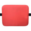 VidaXL Dip station Zwart en Rood 72.5 x 70 x 31 cm Poedergecoat staal