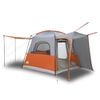 vidaXL Autotent 4-persoons waterdicht grijs en oranje