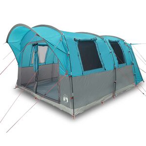 vidaXL Autotent 4-persoons waterdicht blauw