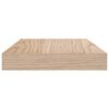 vidaXL Wandschap 90x23,5x4 cm bewerkt hout