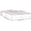 vidaXL Boxspring bed 120x200 cm fluweel donkerblauw