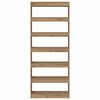 vidaXL Boekenkast Artisan Eiken 80 x 30 x 198 cm Bewerkt hout