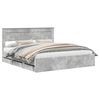 vidaXL Bedframe met lade Beton Grijs 180 x 200 cm Ingenieurshout