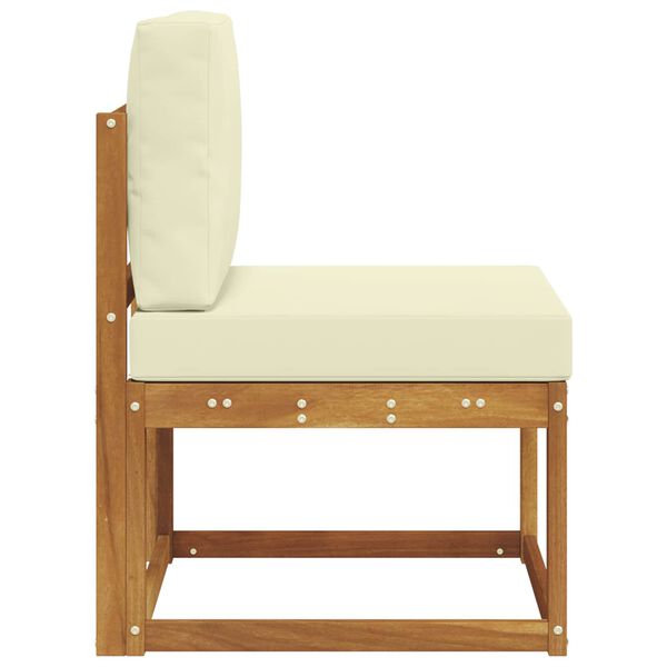 vidaXL Buiten Midden Sofa Massief Acaciahout