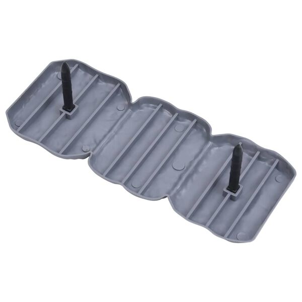 vidaXL Gazonranden 30 st met paaltjes PP