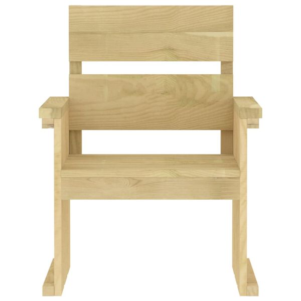 vidaXL 5-delige Tuinset ge&iuml;mpregneerd grenenhout