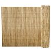 vidaXL Tuinscherm 500x100 cm riet