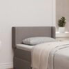 vidaXL Hoofdbord oor Taupe 40,5 x 40,5 x 4 cm Stof