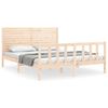 vidaXL Bedframe zonder matras massief grenenhout 160x200 cm