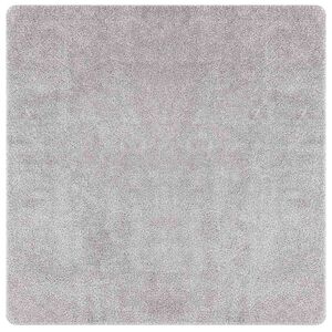 vidaXL Antislip Shaggy Tapijt Grijs 120 x 120 cm PP