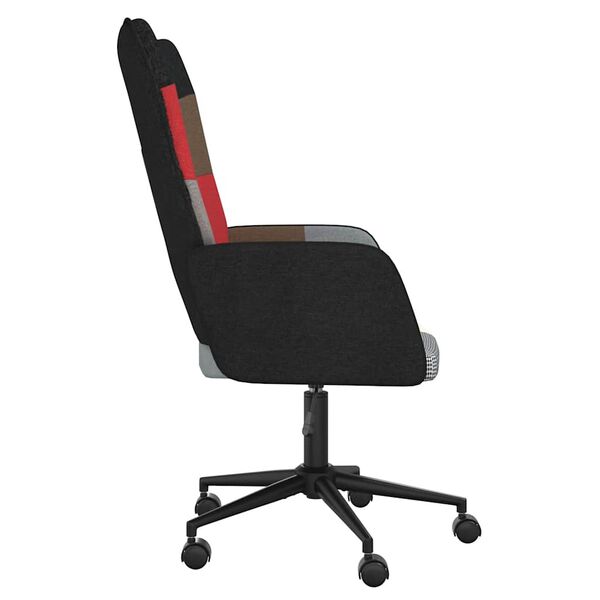 vidaXL Relaxstoel patchwork stof