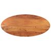 vidaXL Tafelblad ovaal 90x40x3,8 cm massief acaciahout