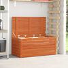 vidaXL Opslagdoos Wasbruin 101 x 50,5 x 46,5 cm Bewerkt hout