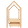 vidaXL Kinderbedframe met lade massief grenenhout 70x140 cm