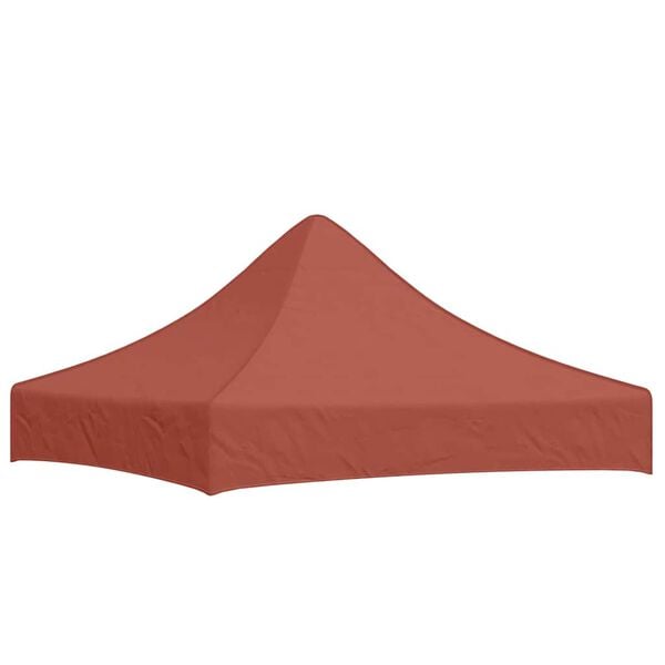 vidaXL Partytentdak 270 g/m&sup2; 2x2 m terracotta