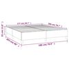 vidaXL Boxspring bed 180x200 cm fluweel donkergroen