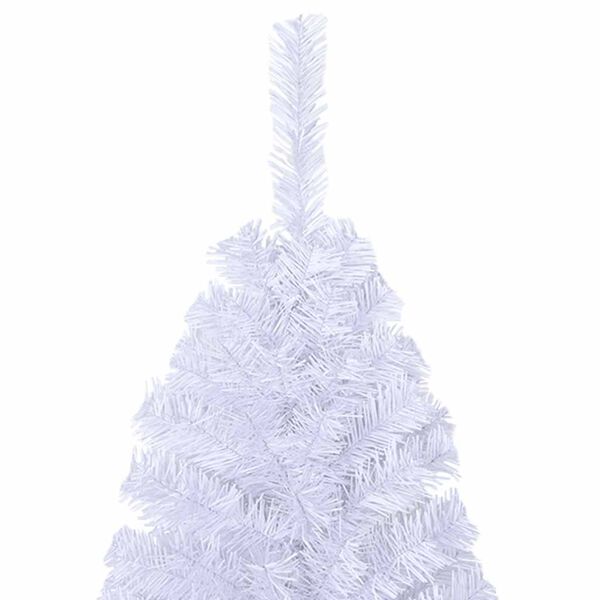 vidaXL Kunstkerstboom met dikke takken 120 cm PVC wit