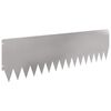 vidaXL Gazonrand 10 st 103 x 30 cm Staal zilver