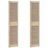 vidaXL Kastdeur 2 st Naturel 170 x 2,1 x 39,5 cm Massief grenenhout