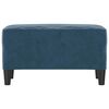 vidaXL Bankje 70x35x41 cm fluweel blauw