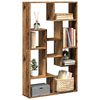 vidaXL Boekenkast 72x20x120,5 cm bewerkt hout oud houtkleurig