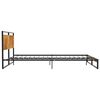 vidaXL Bedframe metaal 180x200 cm