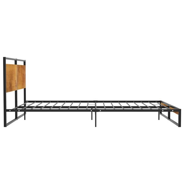 vidaXL Bedframe metaal 180x200 cm