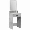 vidaXL Plafondtafel Beton Grijs 50 x 41 x 140 cm Bewerkt hout