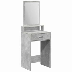vidaXL Plafondtafel Beton Grijs 50 x 41 x 140 cm Bewerkt hout