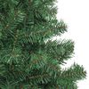 vidaXL Kerstboom met 150 LED met standaard Groen 150 cm PVC