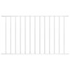 vidaXL Schuttingpaneel Woerden gepoedercoat staal 163x75 cm wit