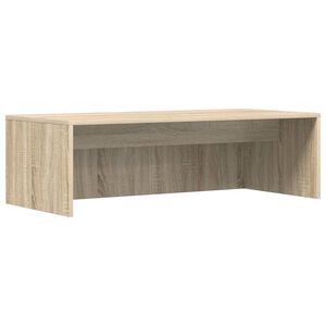 vidaXL Wandbureau Sonoma Eiken Bewerkt hout 100 x 45 x 30 cm