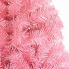 vidaXL Kerstboom met 300 LED met standaard Roze 180 cm PVC
