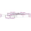 vidaXL Bedframe met lade Wasbruin 120 x 200 cm Massief Vurenhout