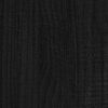 vidaXL Plantenbak 60x60x60 cm massief grenenhout zwart