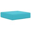 vidaXL Buiten Zitkussen 100% Polyester Turquoise 40 x 40 x 8 cm
