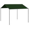 vidaXL Paviljoen 4 x 4 x 2,6 m Taupe Polyester en staal