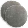 vidaXL Kussensloop 2 st HEERLEN Donkergrijs &Oslash; 50 cm Chenille Stof